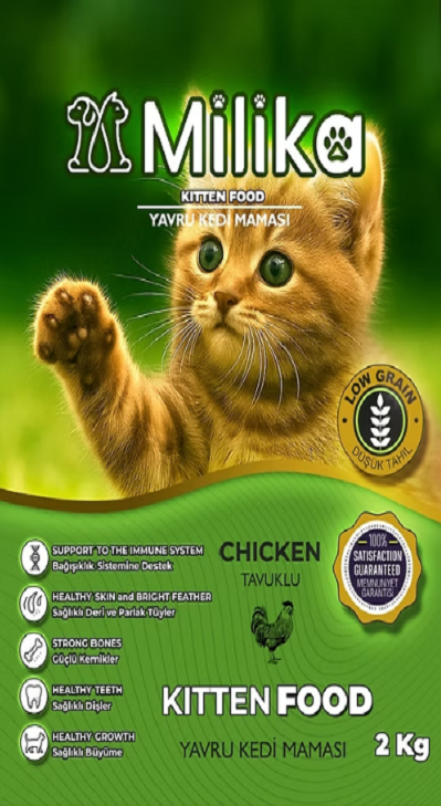 Milika Kitten Food Chicken 2 kg